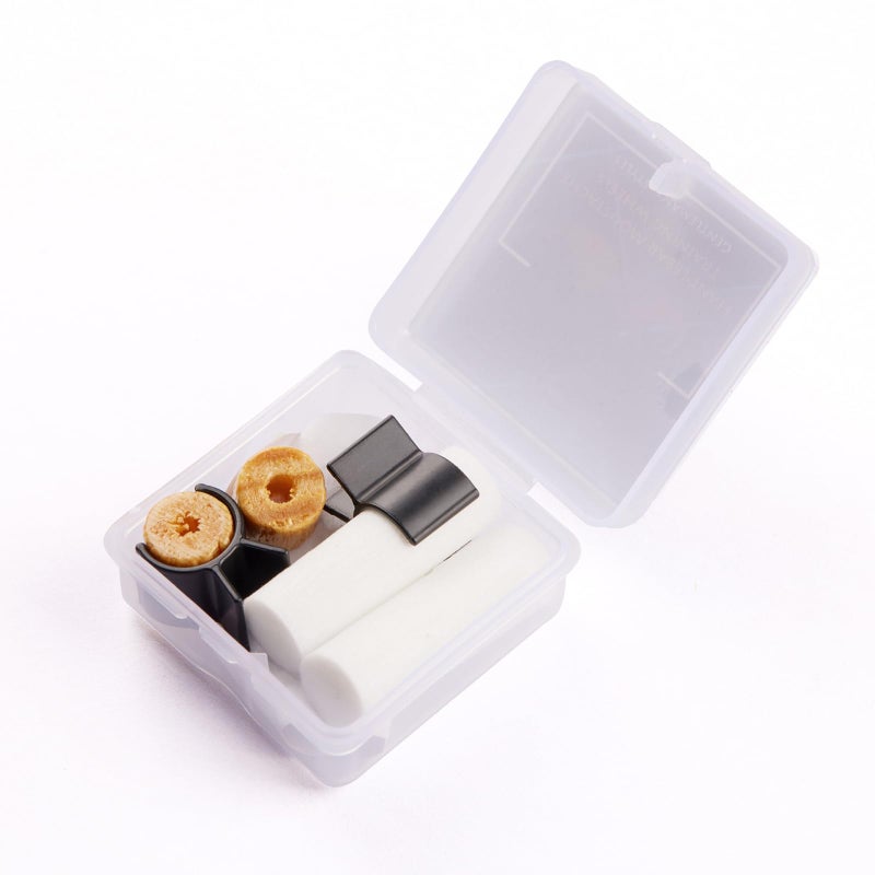 فلاين أداة تشكيل لحية المقود، زوجان من أدوات تجعيد الشارب المحمولة للرجال، أداة تشكيل اللحية، هدايا للأب، الابن، الزوج، الحبيب (صغير/متوسط) - Image 3